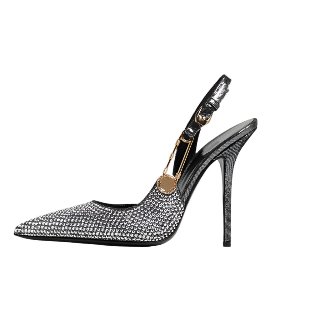 Luxury Rhinestones Sequined Buckle Women - SOJ STORE