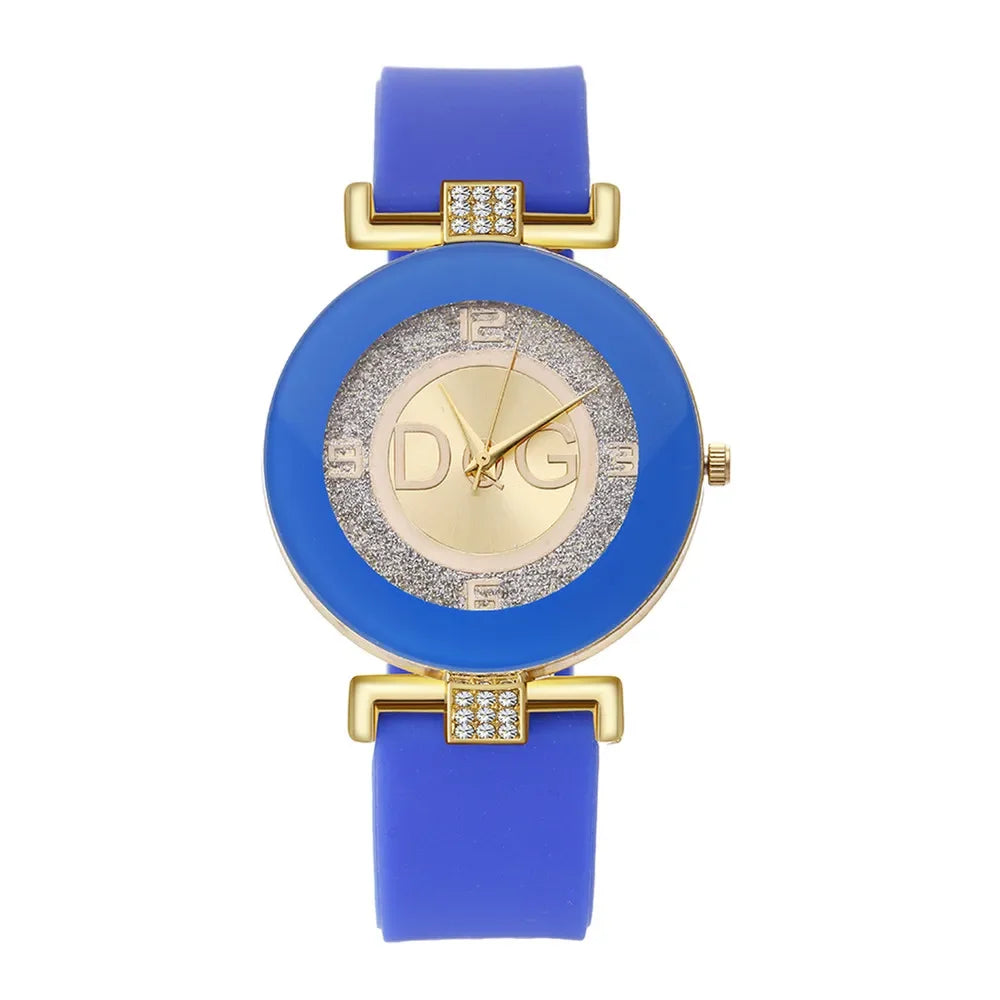 Watch For women Ladies Fashion Casual Silicone Band - SOJ STORE