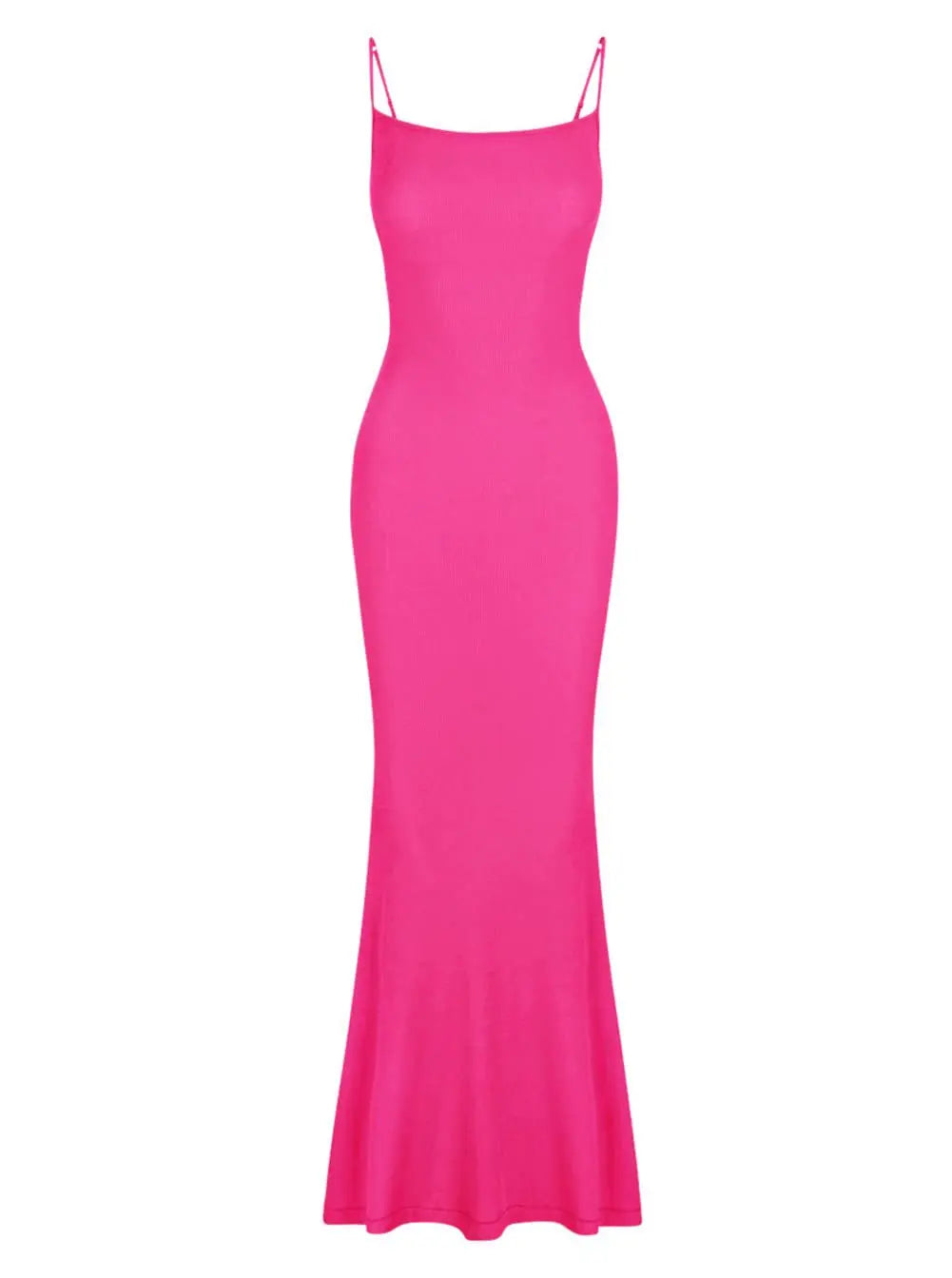 sleeveless tight fitting hip hugging sexy one-piece fishtail skirt - SOJ STORE