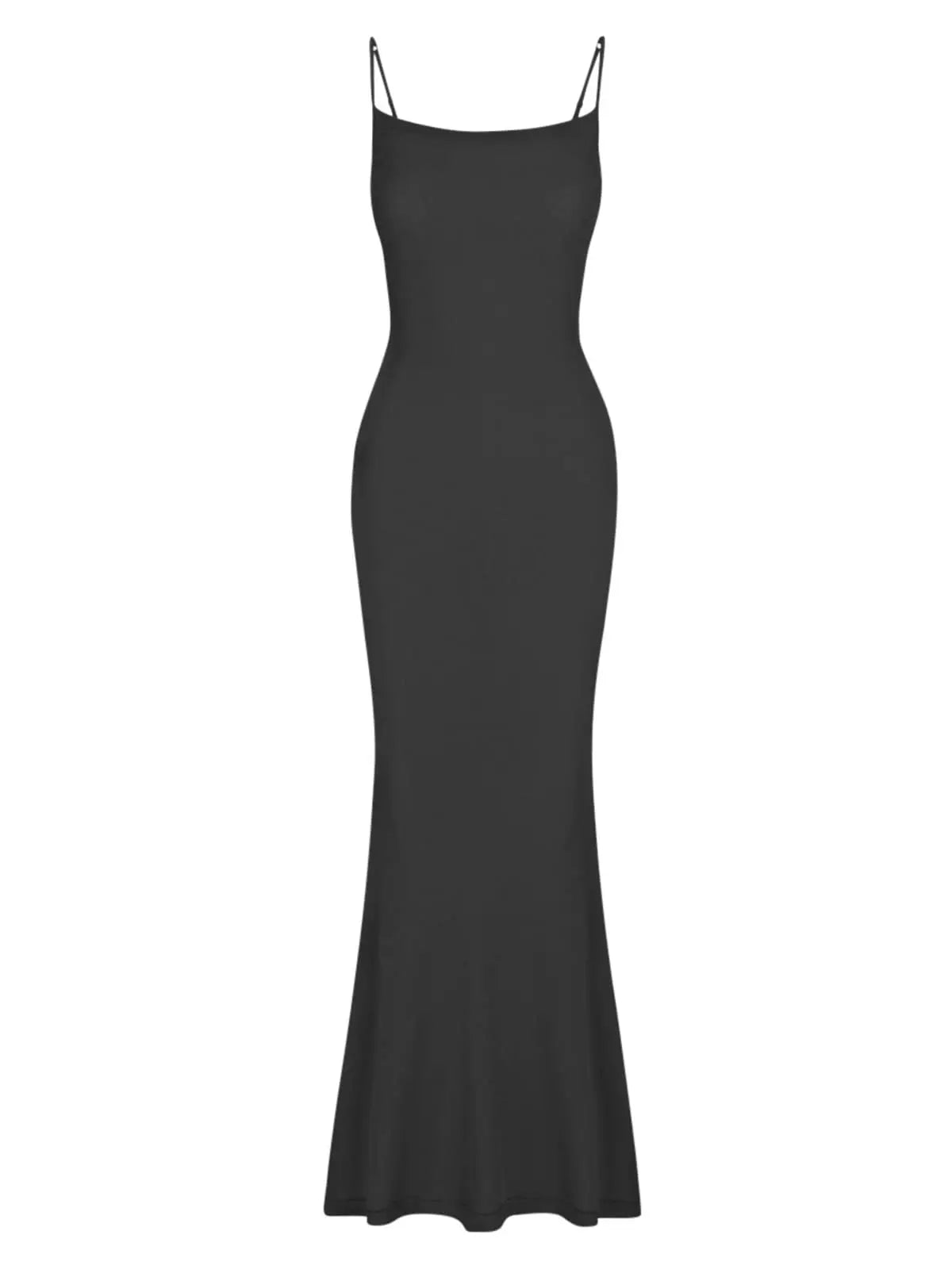 sleeveless tight fitting hip hugging sexy one-piece fishtail skirt - SOJ STORE