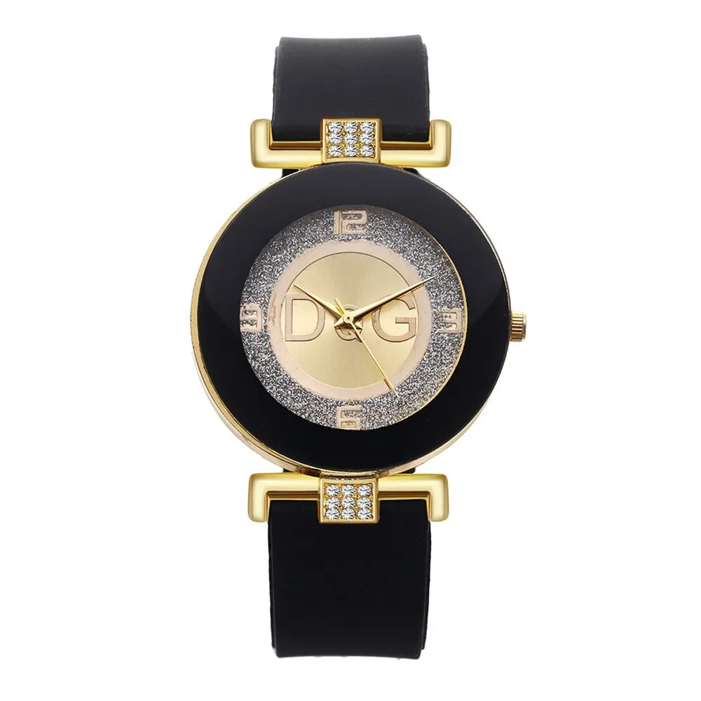 Watch For women Ladies Fashion Casual Silicone Band - SOJ STORE