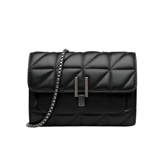 Lingge bag, chain bag, single shoulder bag, diagonal cross style crossbody bag for women - SOJ STORE