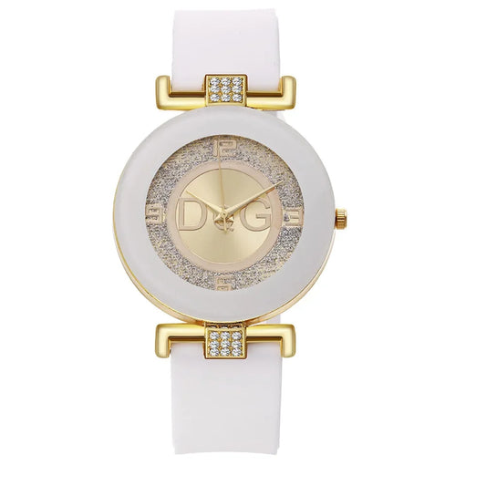 Watch For women Ladies Fashion Casual Silicone Band - SOJ STORE