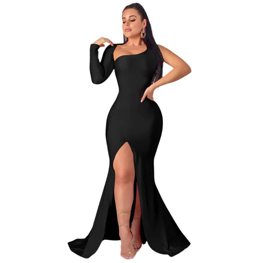Spring Fall Longuette Dress