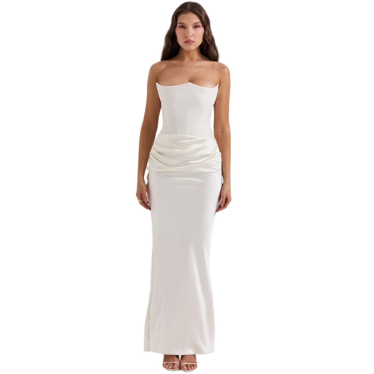 Sexy Fashion Bandeau Backless Party Evening Dresses For Women - SOJ STORE
