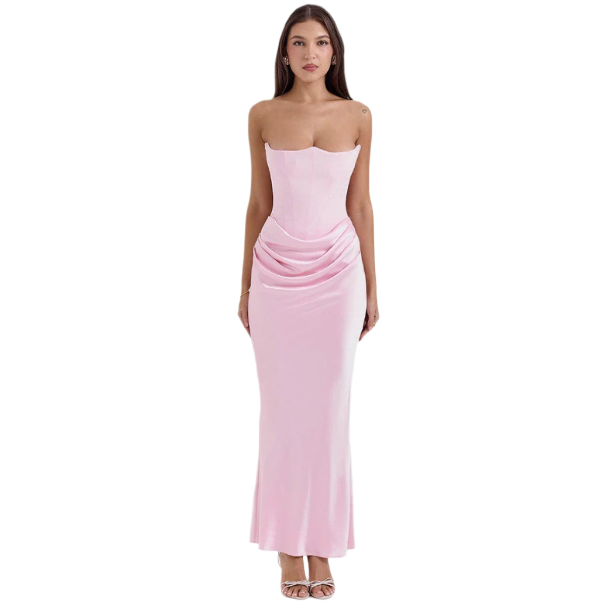 Sexy Fashion Bandeau Backless Party Evening Dresses For Women - SOJ STORE